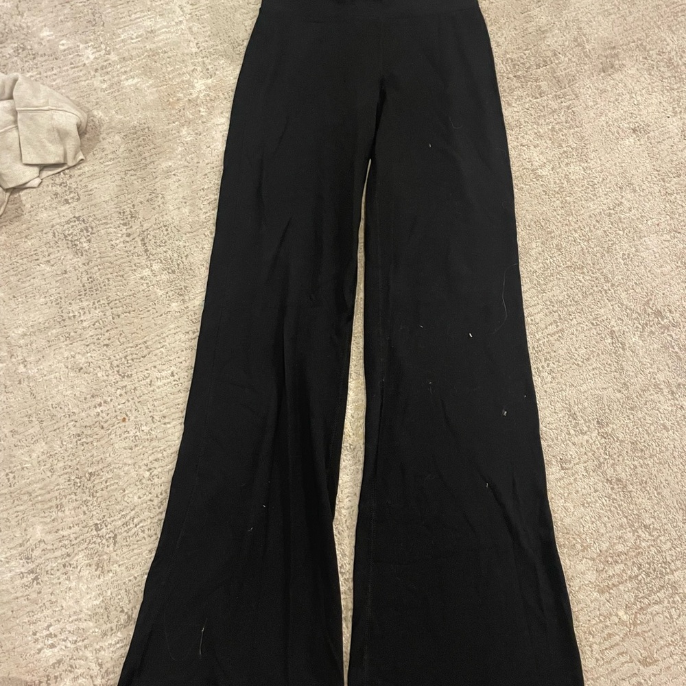 Aeropostale Black Leggings High-Waisted Streamlined